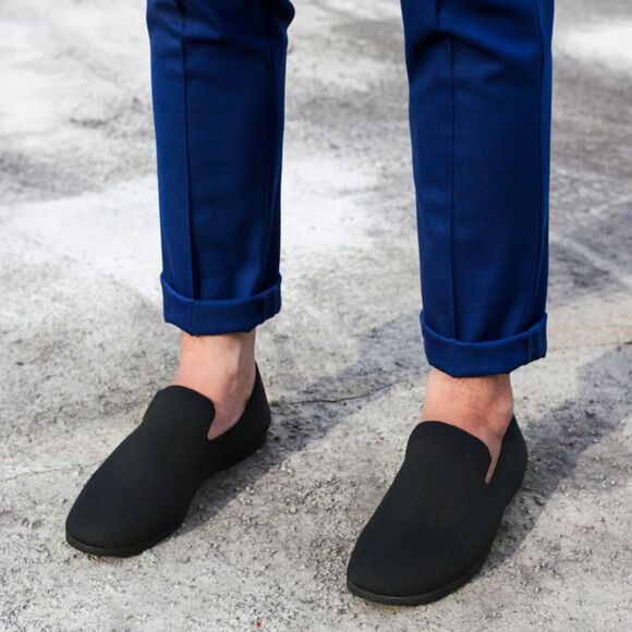 Glyph Black Loafers Shoes Men\'s Size 12